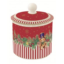 Буркан за бисквити 10х13см Christmas Teddy